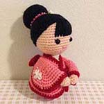 Amigurumi Japon Kız 6