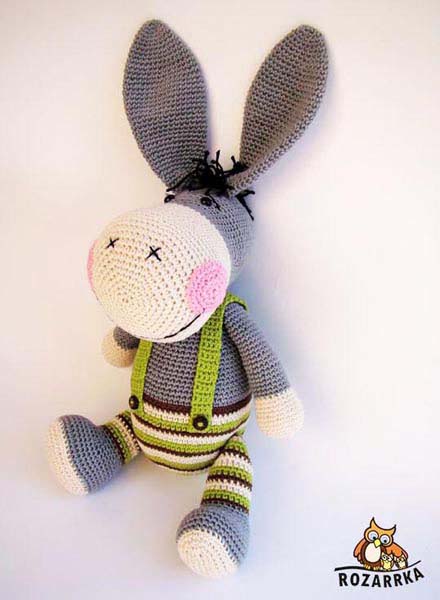 Amigurumi Eşek 19 Resim