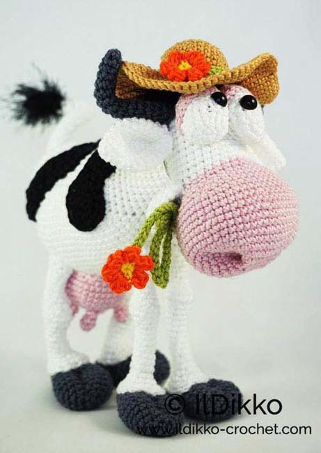 Amigurumi İnek 66 Resim