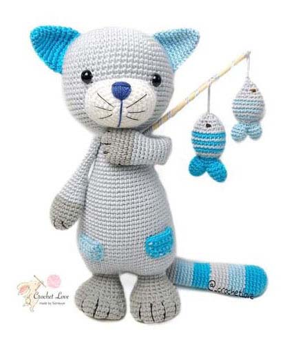 Amigurumi Kedi 118 Resim