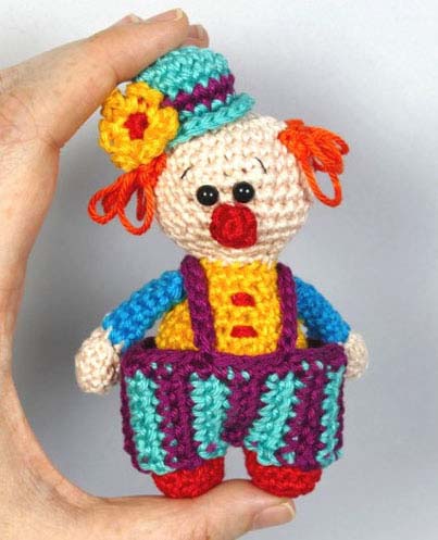 Amigurumi Palyaço 117 Resim