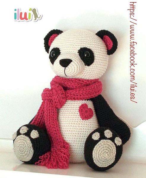 Amigurumi Panda Ayıcık 61 Resim