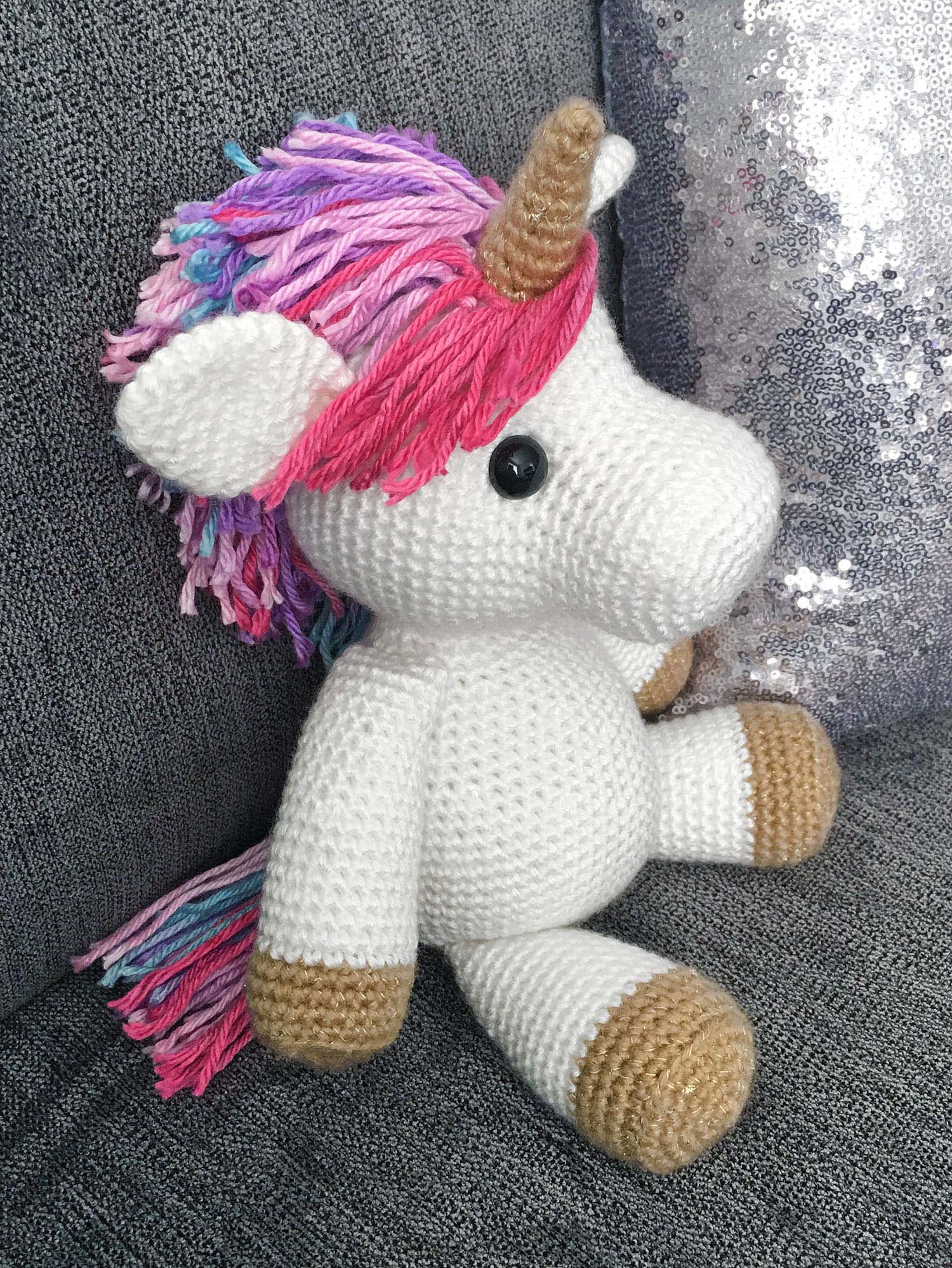 Amigurumi Unicorn 5 Resim