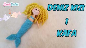 Amigurumi Deniz Kızı Yapılışı Videolu Açıklamalı