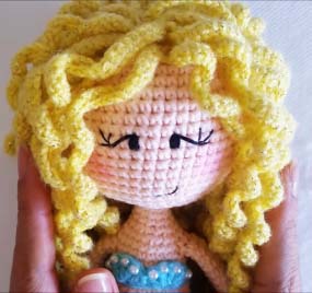 Amigurumi Deniz Kızı Yapımı