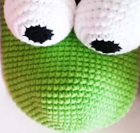 Amigurumi El Kuklası Kurbağa Yapımı