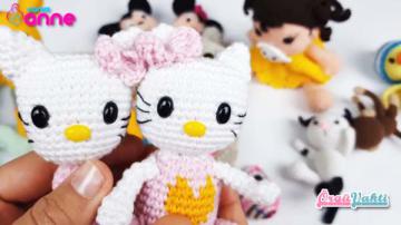 Amigurumi Hello Kitty Yapılışı Türkçe Videolu
