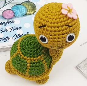 Amigurumi Kaplumbağa Yapımı