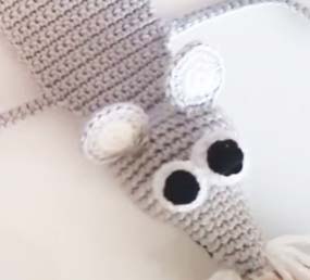 Amigurumi Kitap Ayracı Fare Yapımı