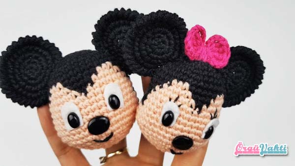 Amigurumi Miki Fare Yapılışı Videolu Anlatımlı