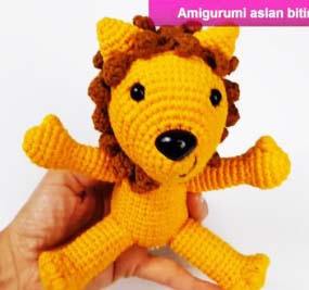 Amigurumi Oyuncak Aslan Yapımı