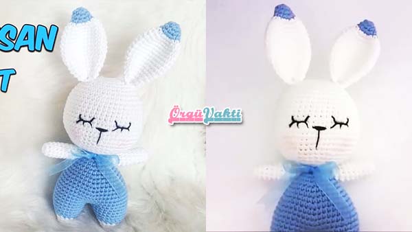 Amigurumi Oyuncak Tavşan Yapılışı Videolu Anlatımlı