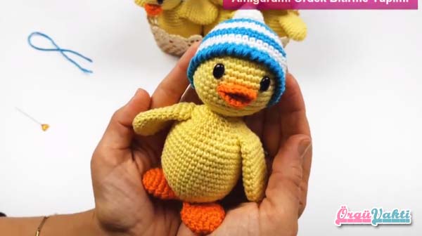 Amigurumi Sarı Ördek Yapılışı Türkçe Videolu