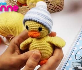 Amigurumi Sarı Ördek Yapımı