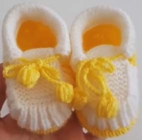 Çok Tatlı Bebek Ayakkabı Patik Yapımı