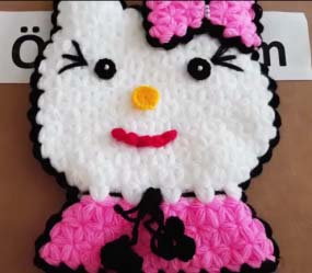 Hello Kitty Modeli Lif Yapımı