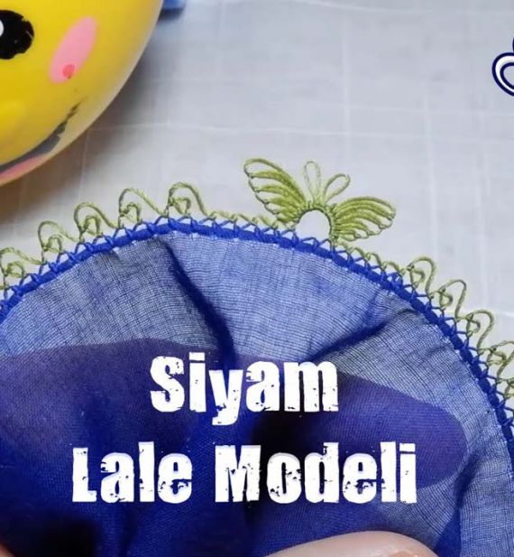 Siyam Laleli İğne Oyası