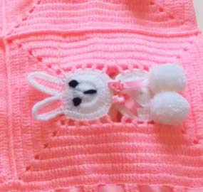 Tavşanlı Bebek Battaniye Modeli Yapımı