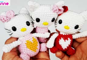 Amigurumi Hello Kitty Yapımı