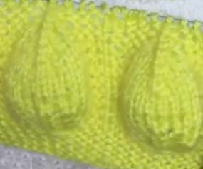Kabarık Yapraklı Bebek Battaniyesi Örgü Modeli Yapımı